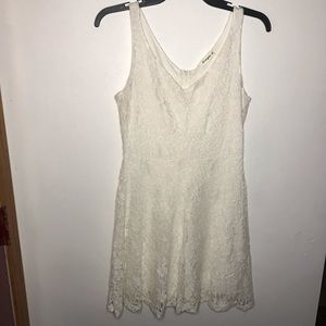 Ginger G White Ivory Lace Dress